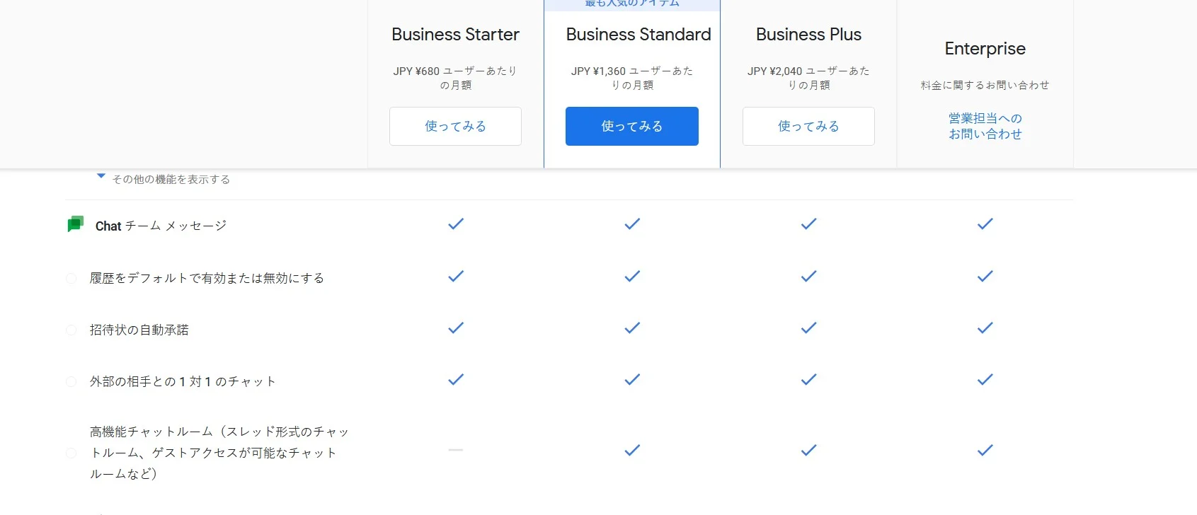 Google Workspaceのbusiness Starterプランの注意ポイント
