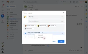 Google chatでSpaceの共有が簡単になるお話