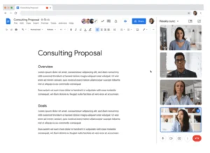 Googleドキュメントやスプレッドシートなどからmeetが開始できるようになるお話