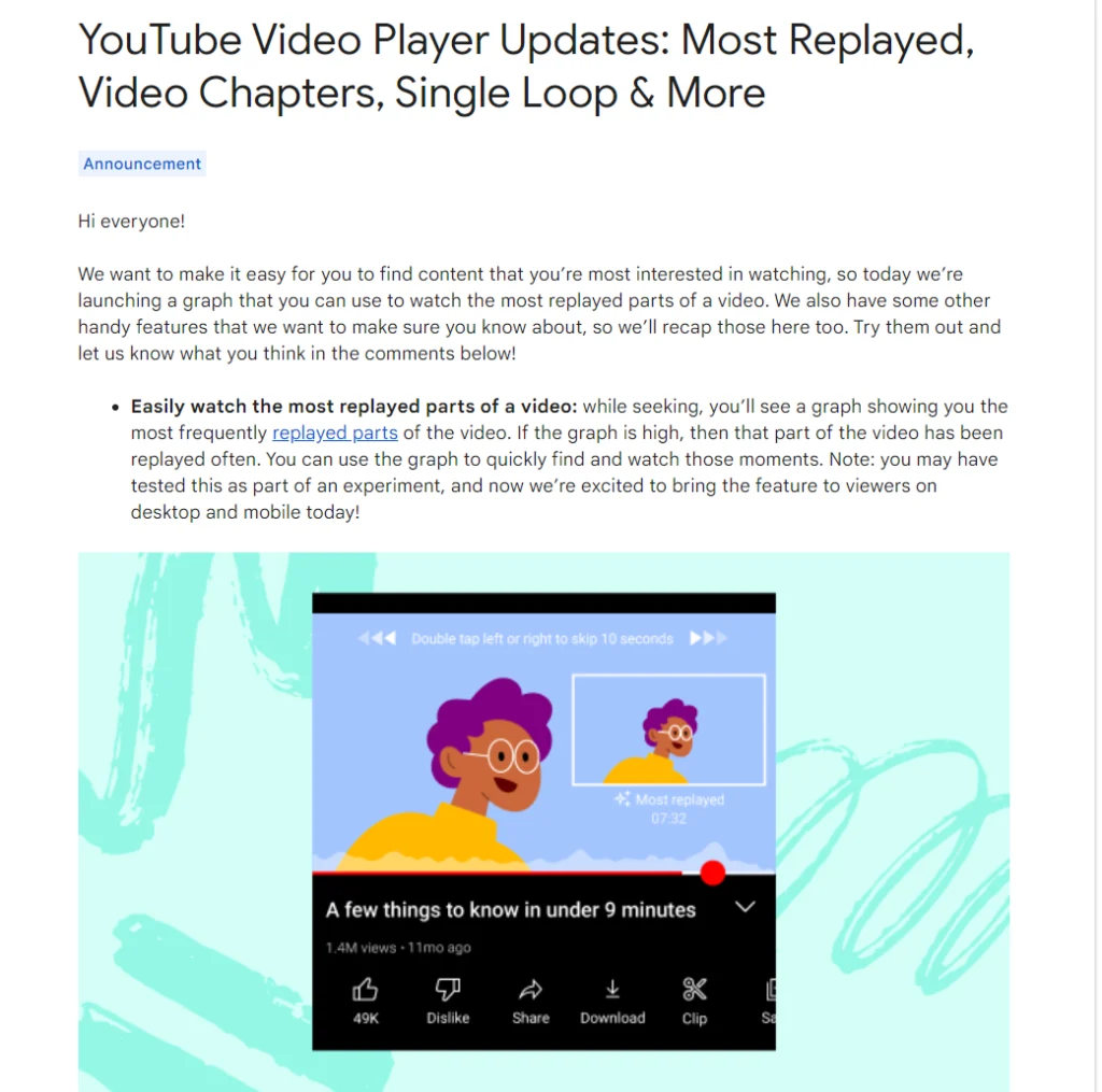 Youtubeで一つの動画をループできるお話