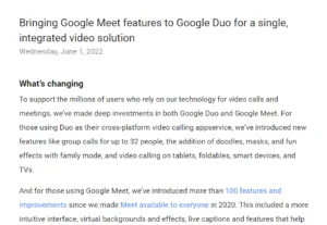 個人向けGoogle Meetが登場？！