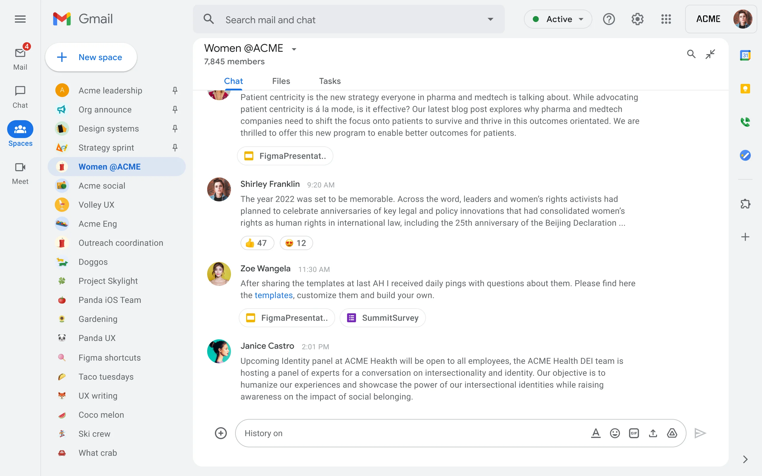 Google Chatのスペースがより大規模に利用できるようになるお話
