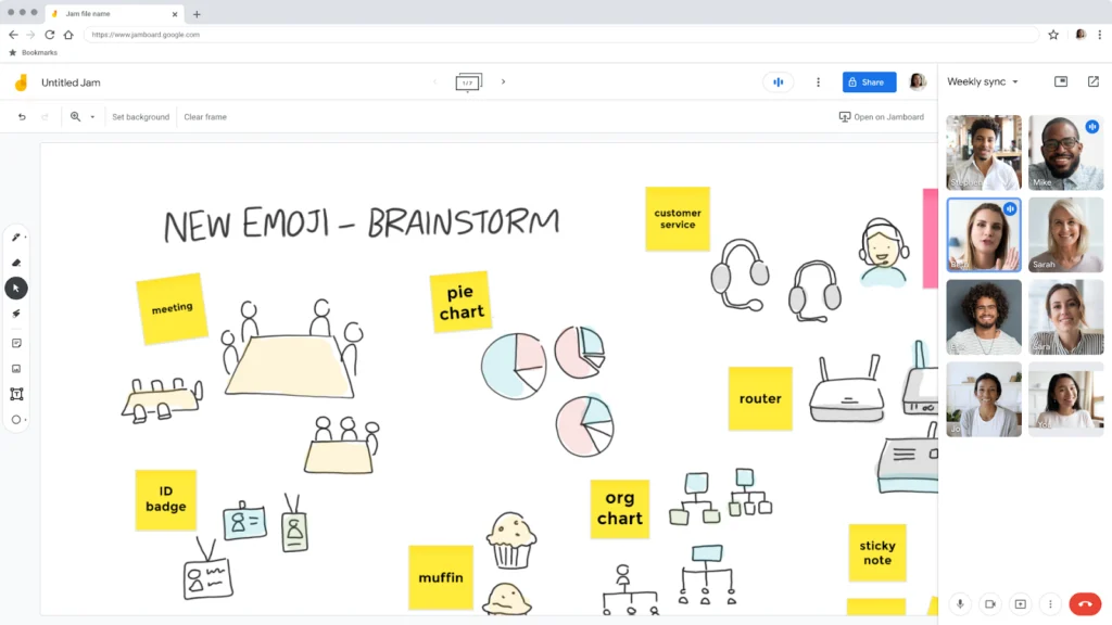 Jamboard から直接会議ができてしまうお話