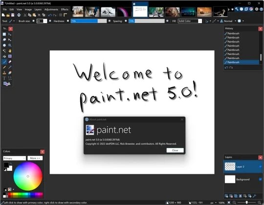 paint.netが5.0になるお話