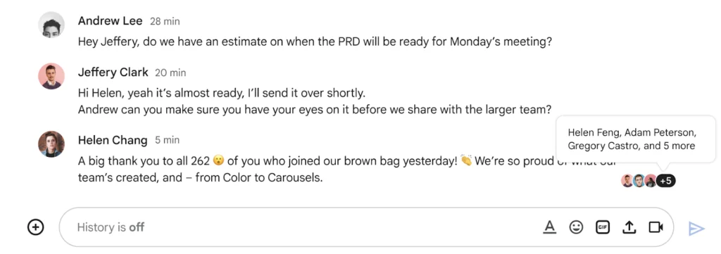 Google Chatで開封確認ができるようになるお話