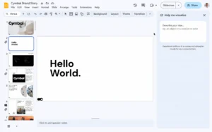 Googleスライドに画像生成AIが搭載！？なお話