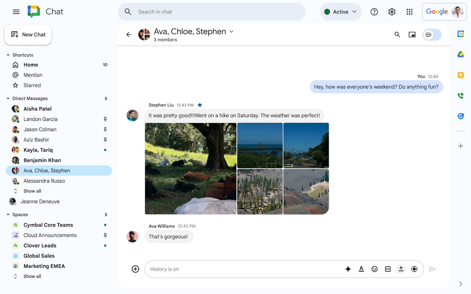 Google Chatで１つの投稿に複数のメディアファイルが添付できるなお話